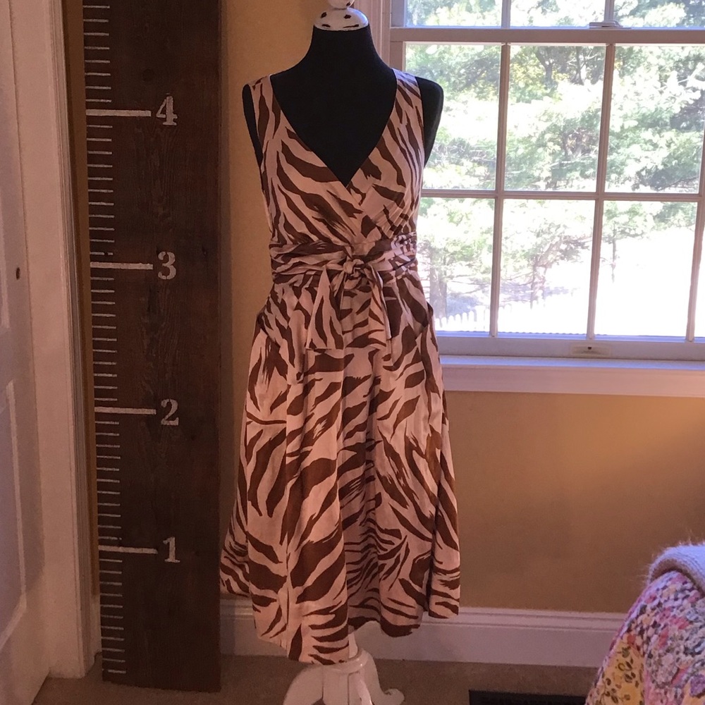 Silk Zebra Print Marc by Marc Jacobs Dress